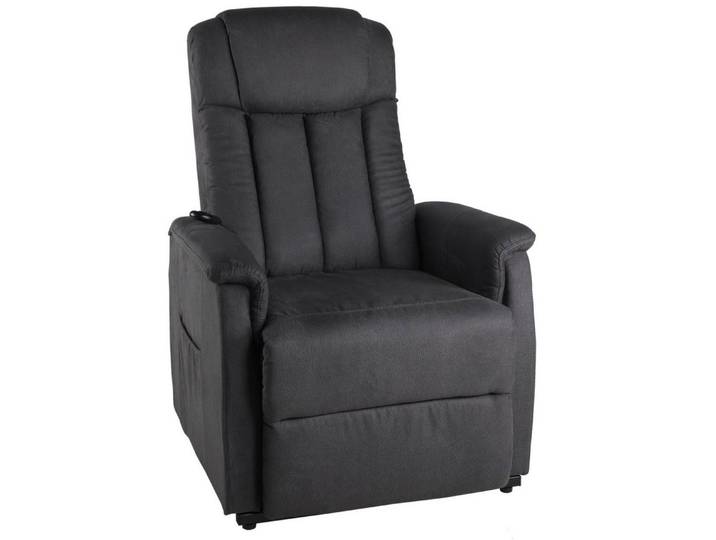 Duo Collection TV-Sessel Delphi, Aufstehhilfe, Relaxfunktion, anthrazit - 77x80x96cm (BxHxT)