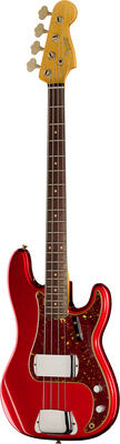 Fender 60 P-Bass CAR Journeyman Relic Candy Apple Red