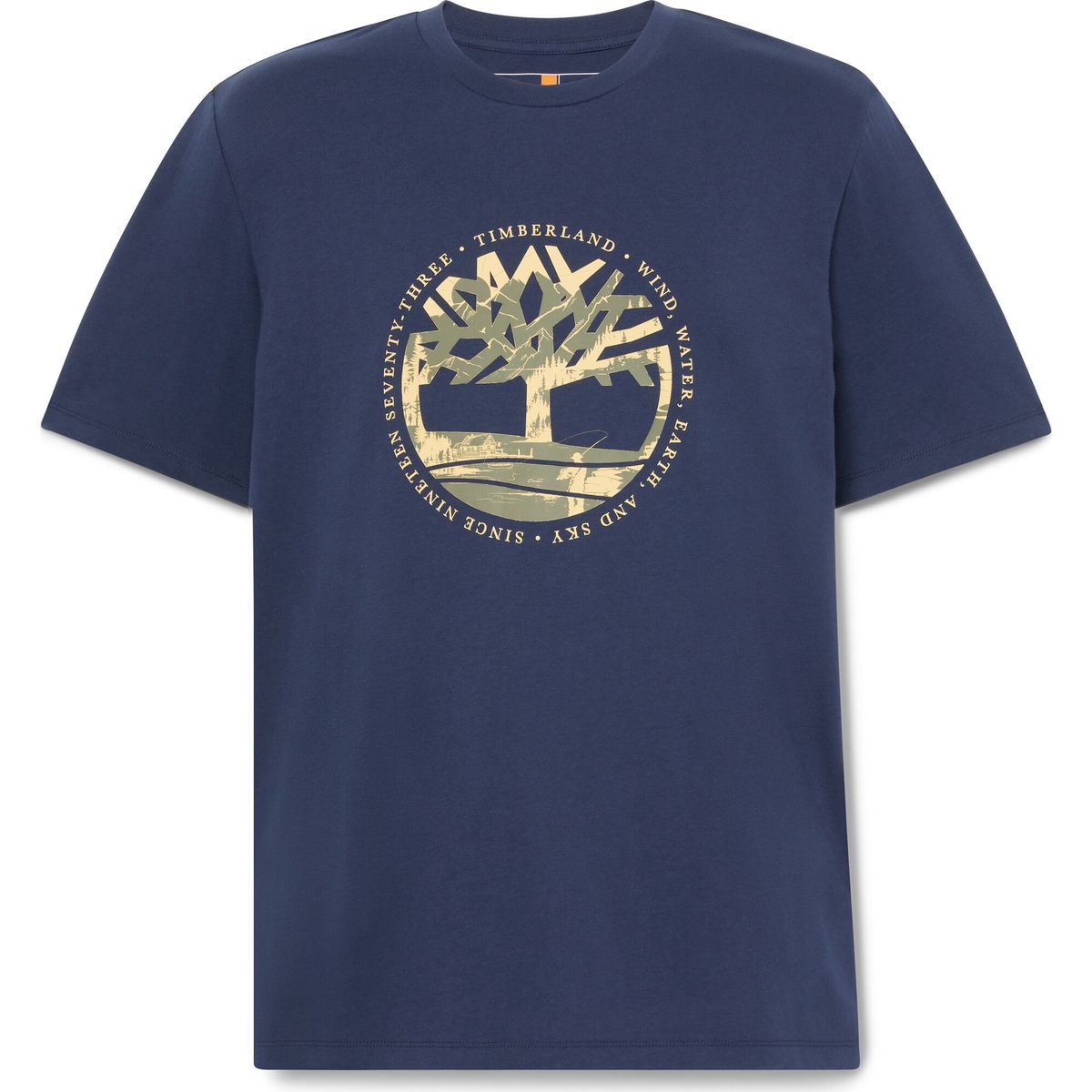 Timberland Mens Tree Logo Lake House Graphic Tee peacoat XL TB0A5MVR4511-XL