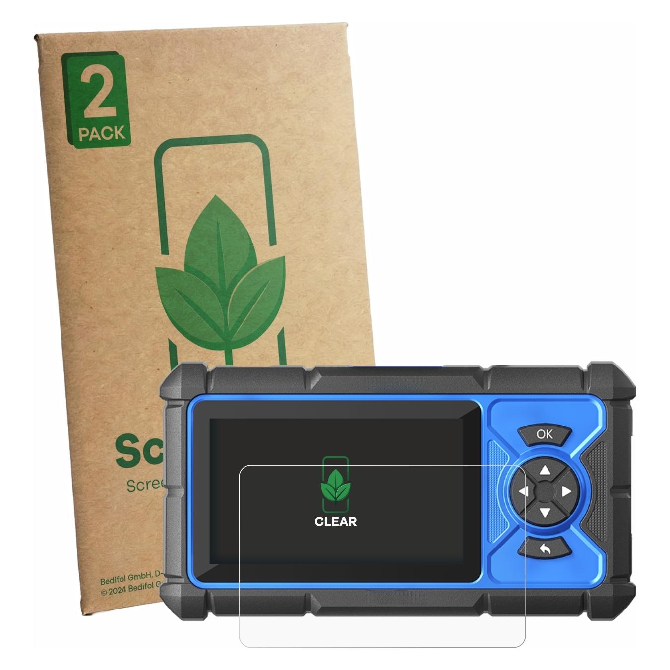 ScreenLeaf Schutzfolie für Topdon ArtiDiag HD Displayschutz Display Schutz Folie Klar Transparent (6164630)