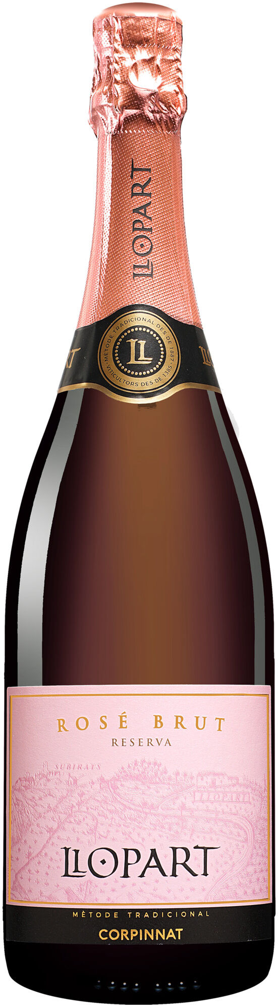 Llopart Reserva Brut Rosé 2022 11.5% Vol. Brut aus Spanien