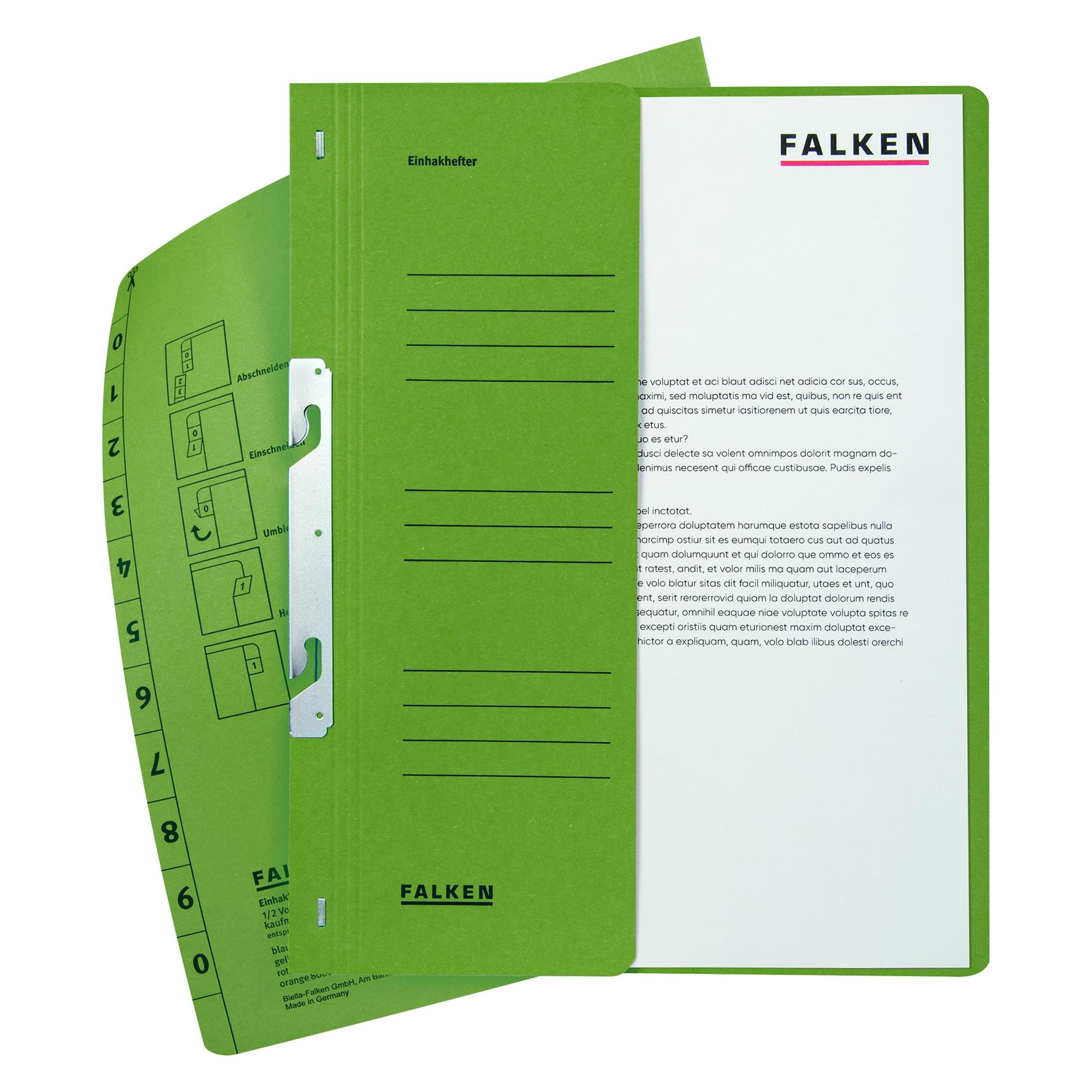 Falken Schnellhefter 1/2 Deckel (A4) (80004013)