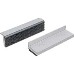 BERN 9 900 S8100 - Schonbacken für Schraubstöcke, Alu/Gummi, 100 mm, 1 Paar