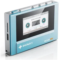 Snowsky Echo Mini (8 GB), MP3 Player + Portable Audiogeräte, Blau, Silber