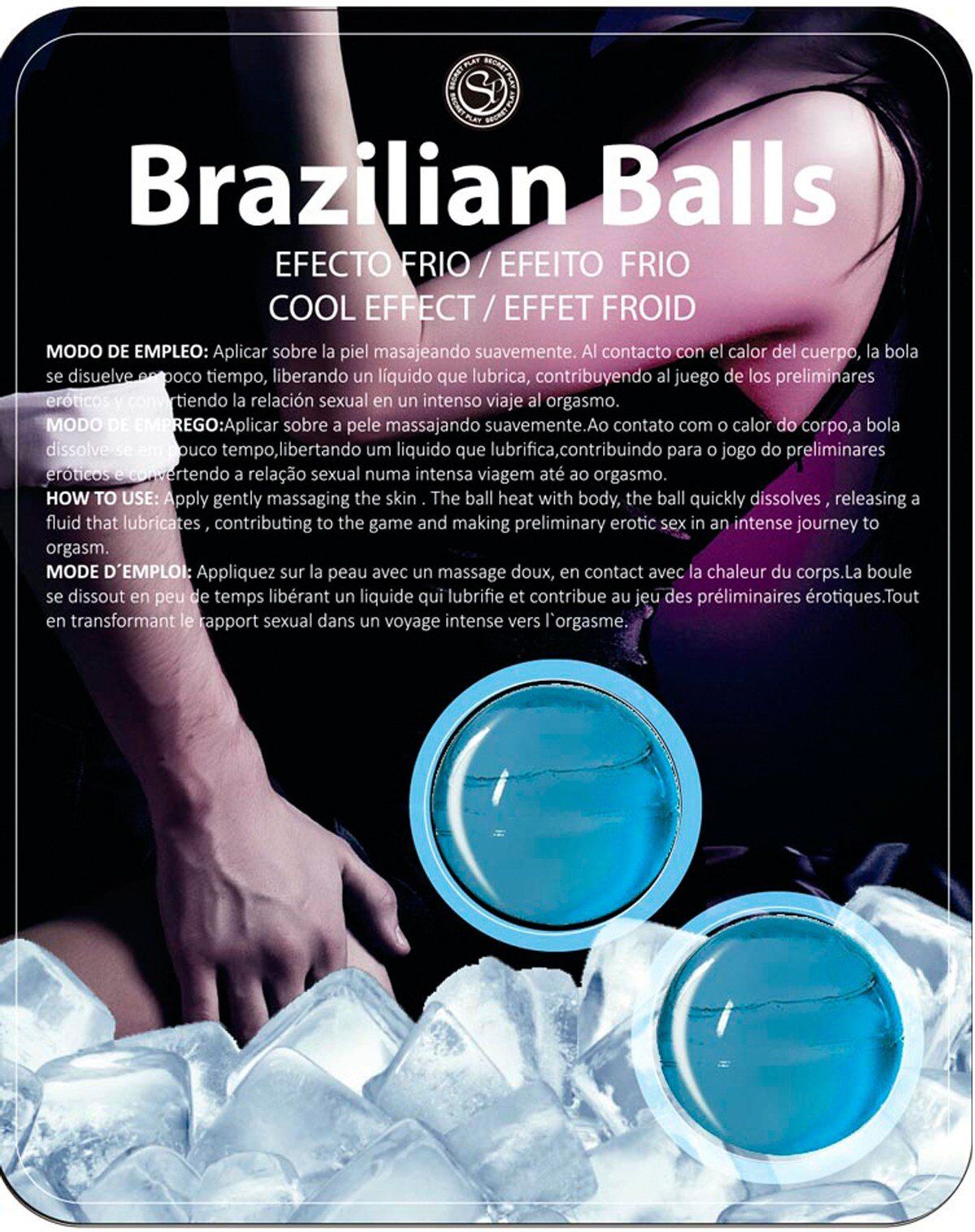 2 Cold effect brazilian balls set