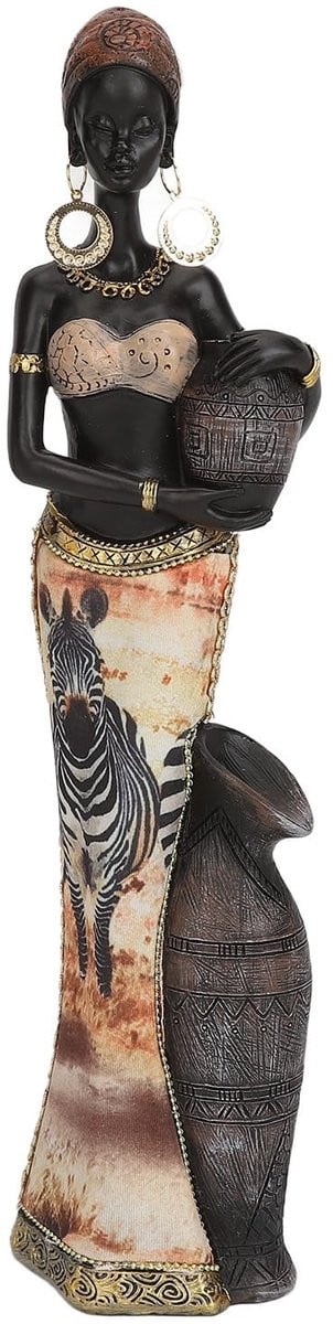 Dailygoods Handgemaakt Afrikaans Vrouwenbeeld voor Woondecoratie