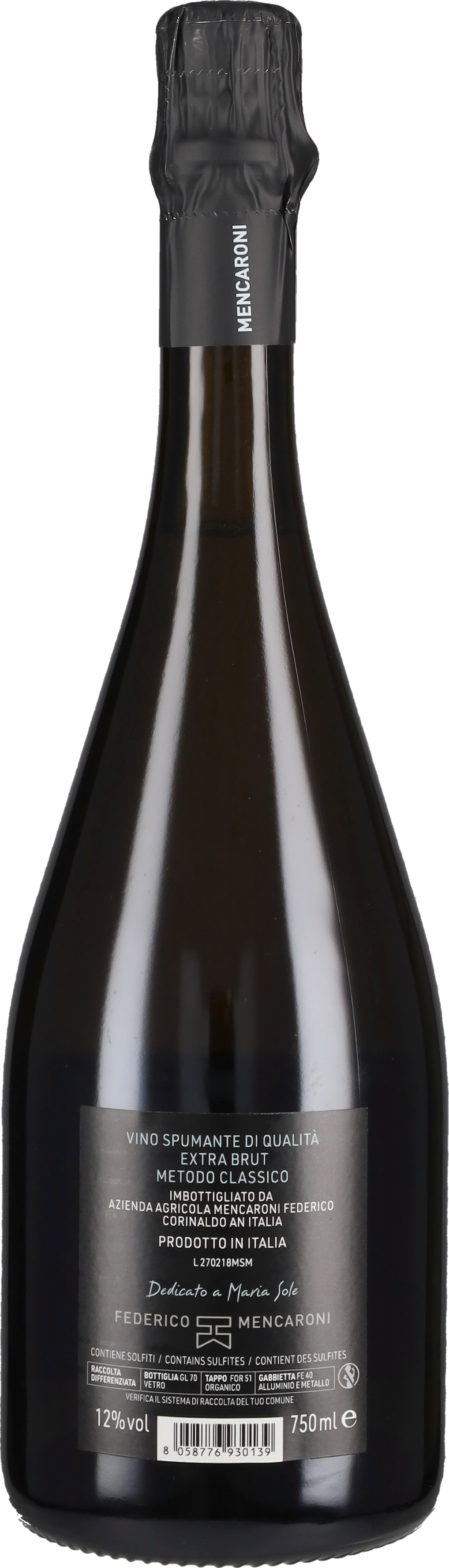 Mencaroni Federico Classic Method Sparkling Extra Brut Federico Mencaroni