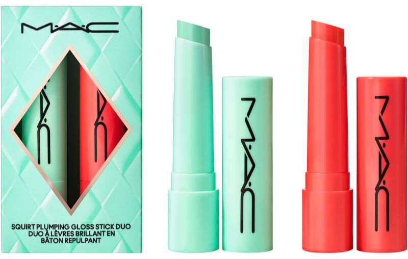 MAC Cosmetics Set Squirt Alert Lip Duo gift set for lips
