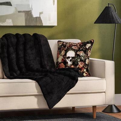 All Categories Goods Black Faux Fur Throw, Channel Faux Fur Blanket For Couch, Threshold Faux Fur Throw, Plush And Cozy Black Throw Black Faux Fur Throw, Channel Faux Fur Blanket For Couch, Threshold Faux Fur Throw, Plush And Cozy Black Throw