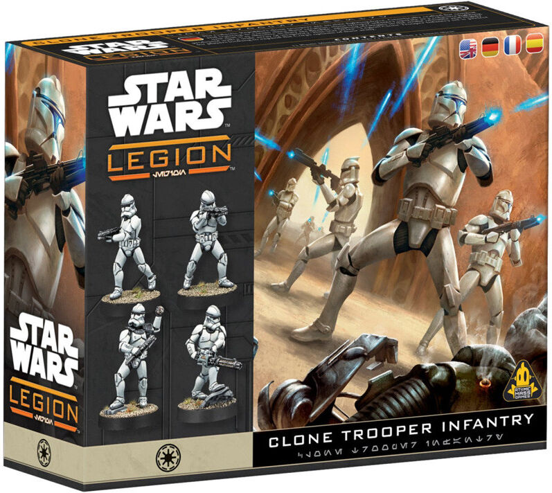 Atomic Star Wars Legion - Clone Trooper Infantry