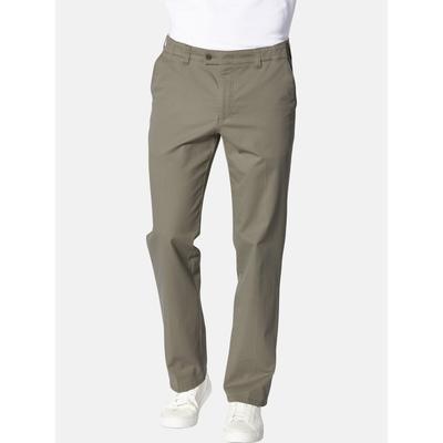 Anzughose BABISTA "Hose MODAFLORO", Herren, Gr. 48, beige, Obermaterial: 98% Baumwolle CO. 2% Elasthan EL., regular fit, Hosen Anzughose, mit mehr Bequemlichkeit