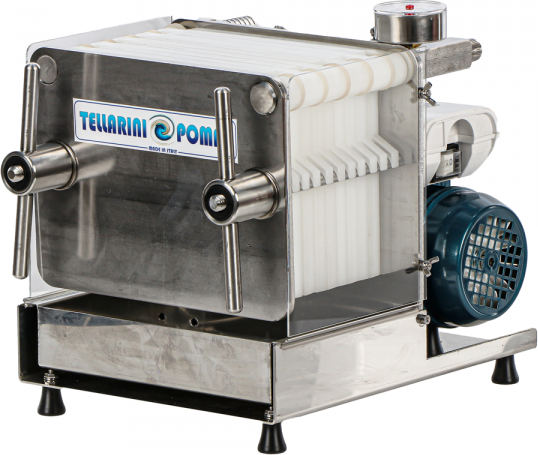 Tellarini Pompe Tellarini CrystalPro jet 10 - Filtre pour vin à plaques - Pompe nologique pour filtrer le vin