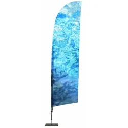Beachflag Glasfaser WindForm Small Druck