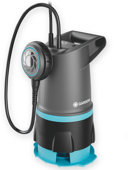 Gardena 20000 BASIC - 2-in-1-Klar-/Schmutzwasser-Tauchpumpe - mit Schwimmschalter