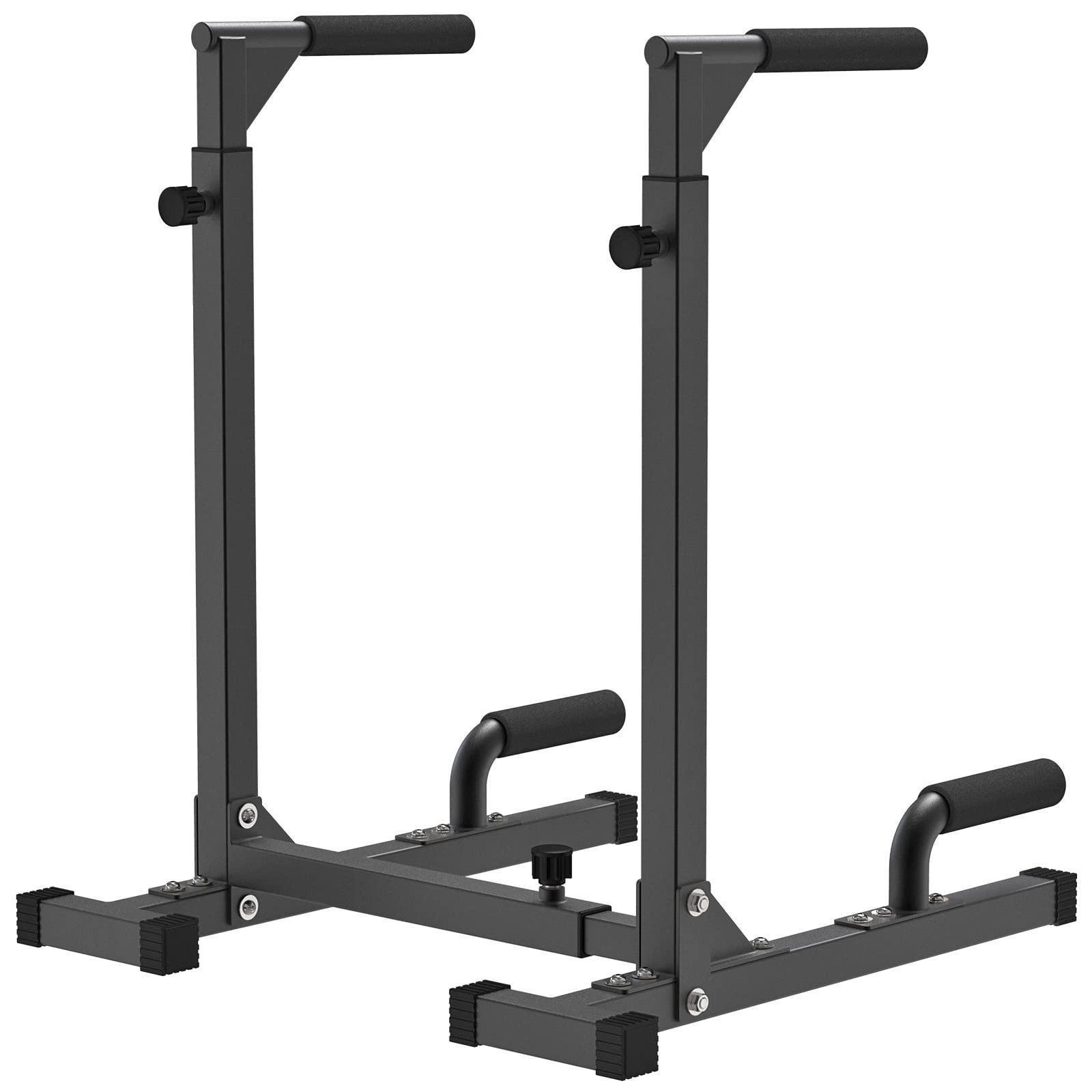 Solidchoice - Robuste Dip-Bar für Krafttraining - Verstellbare Dip-Station für das Heimfitnessstudio
