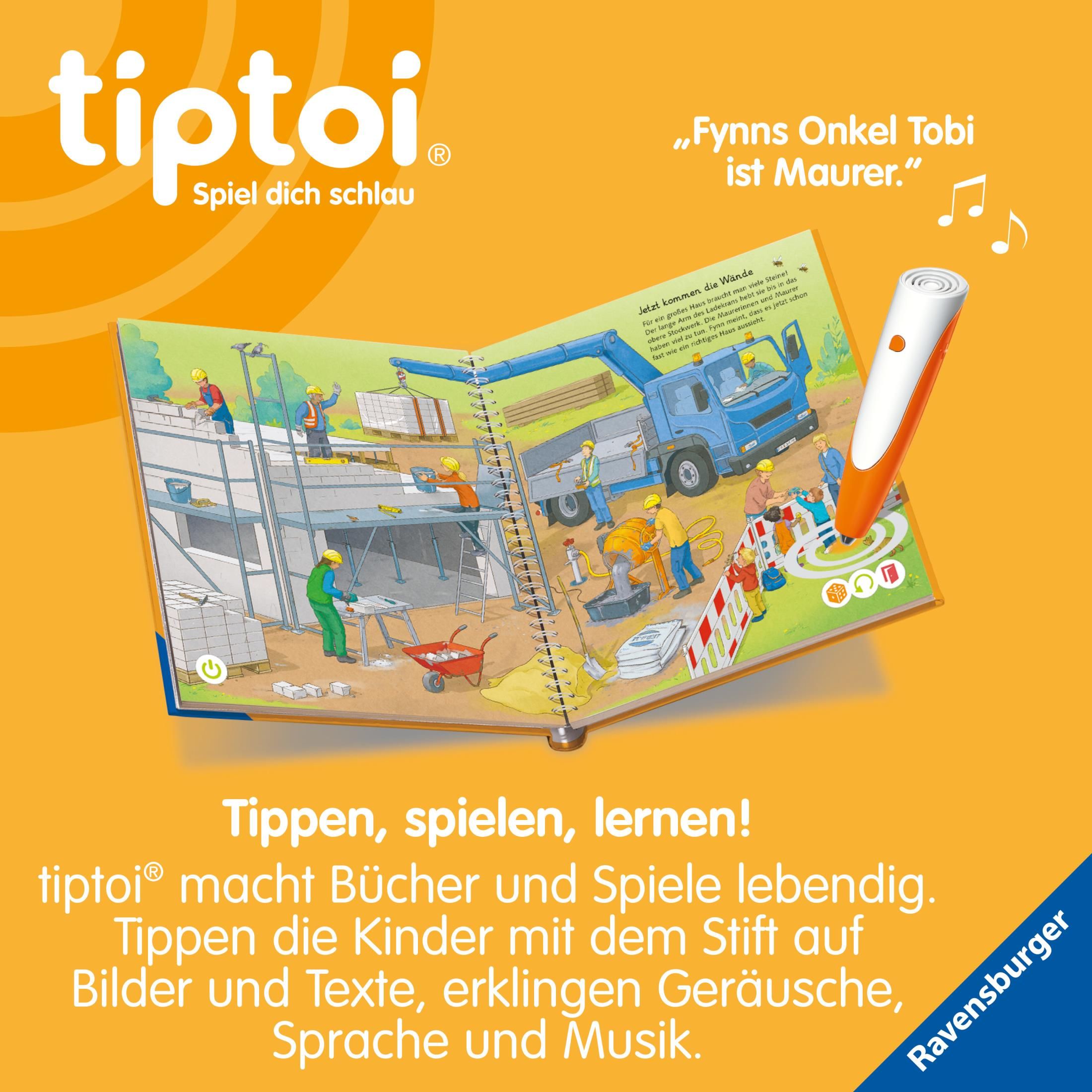 Ravensburger tiptoi® Mein Wörter-Bilderbuch - Baustelle