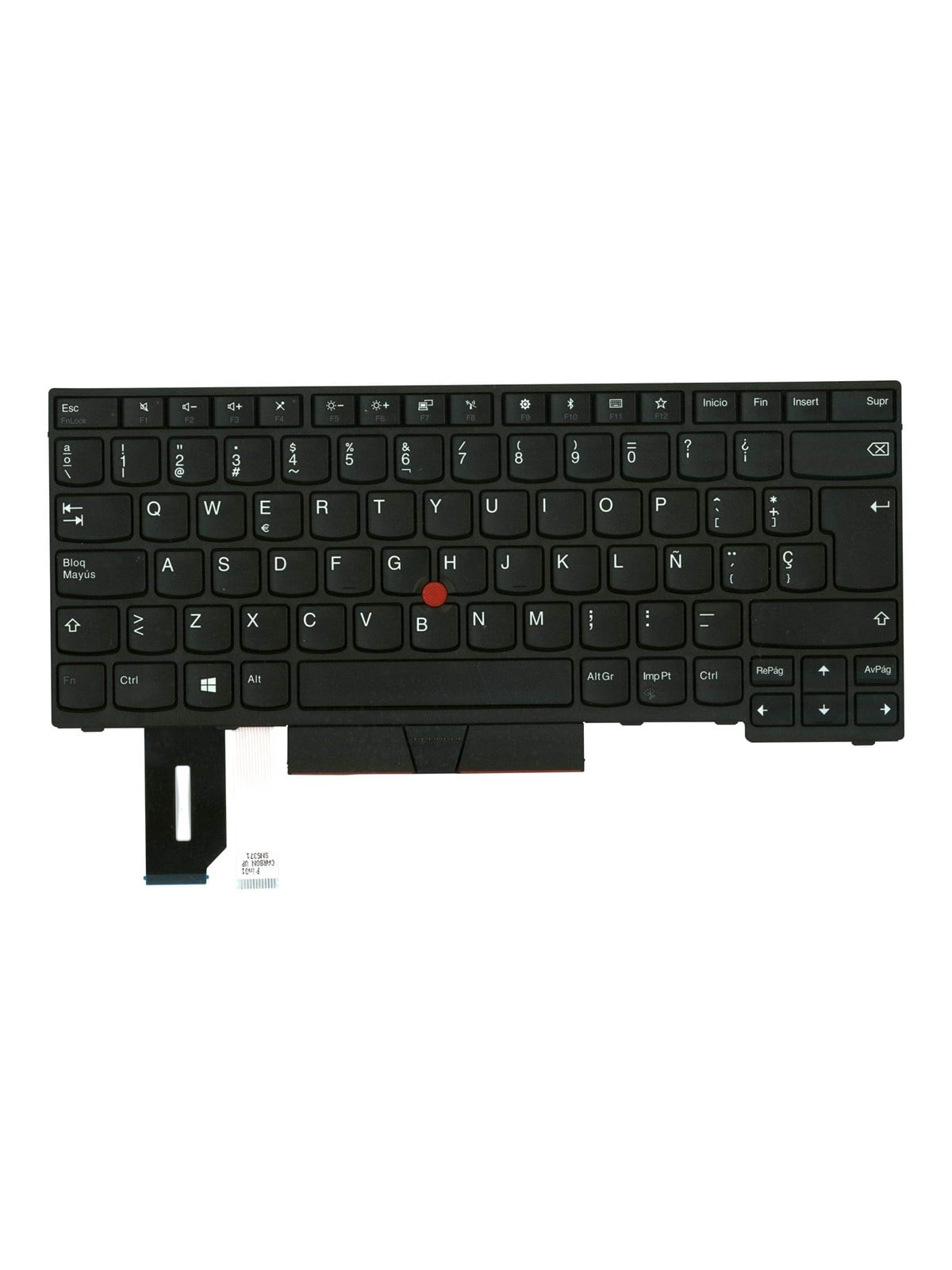 Lenovo Lite-On - Laptop Ersatztastatur - Spanisch - Schwarz