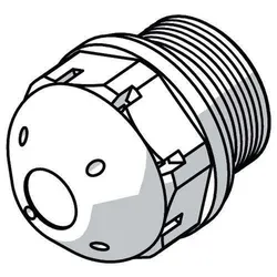 Stahl Klimastutzen 115738