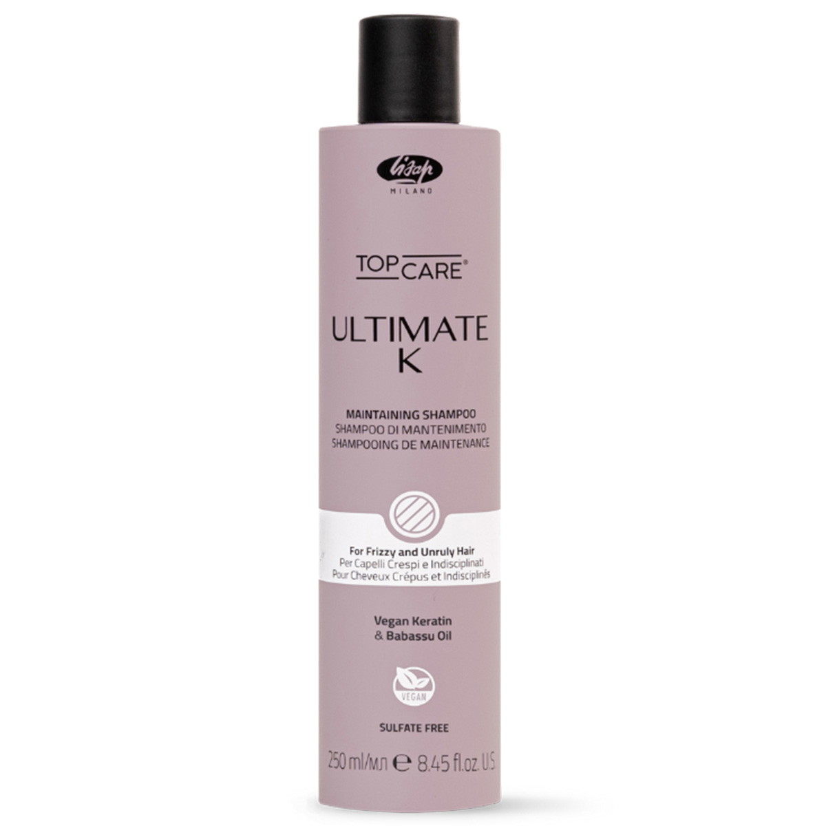 250ml Lisap Top Care Ultimate K Maintaining Shampoo