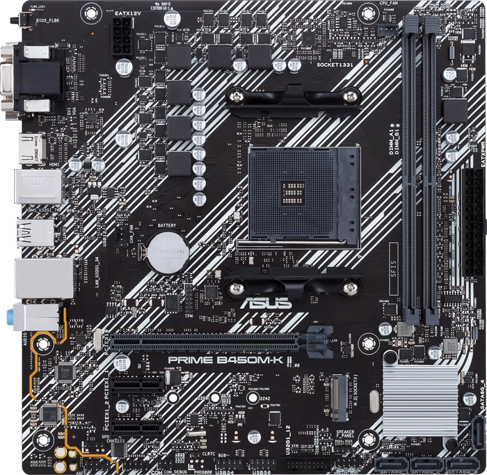 ASUS PRIME B450M-K II DDR4