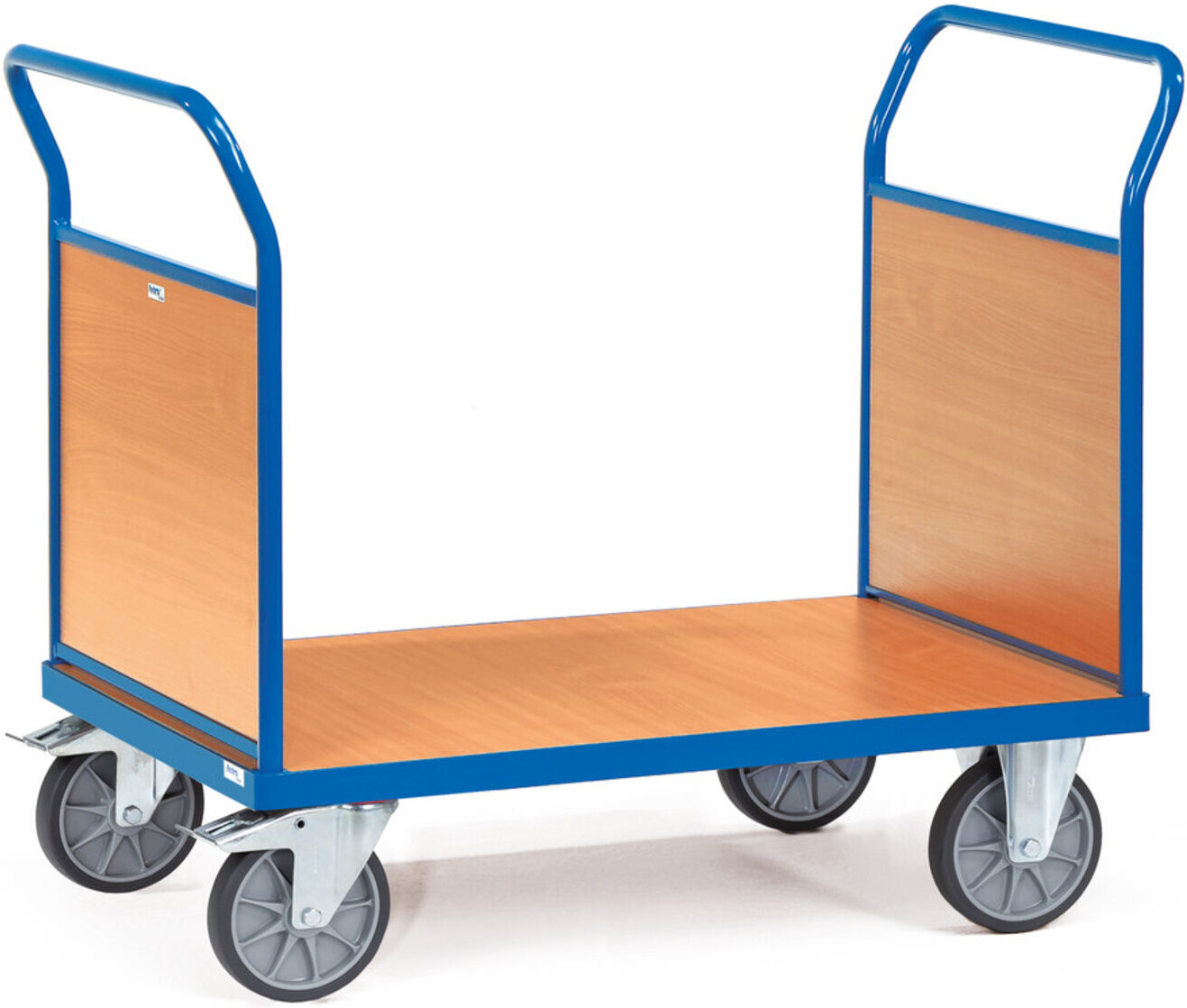 fetra Doppel-Stirnwandwagen 2520 - Tragkraft 500kg TPE-Reifen)