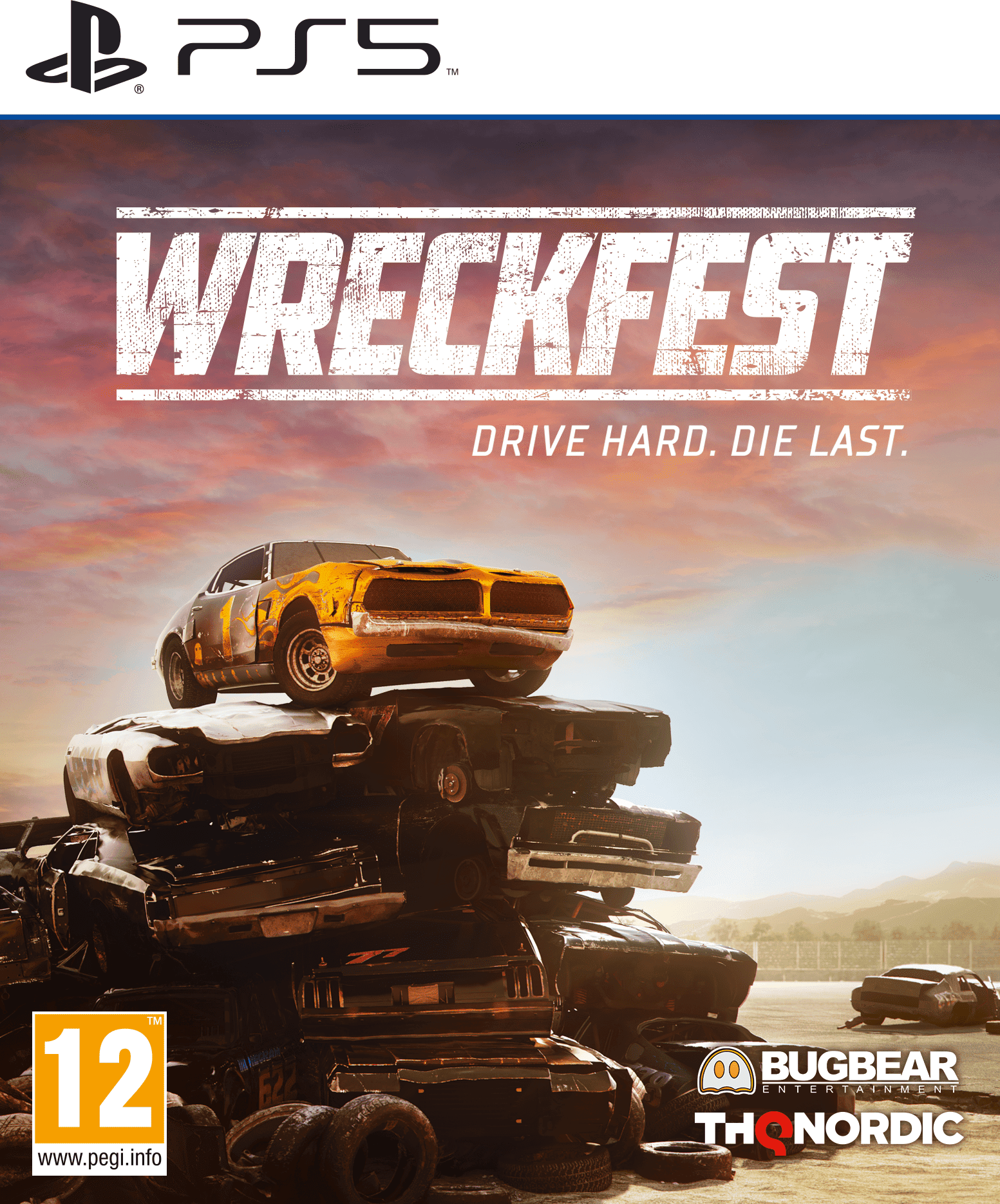 THQ Nordic Wreckfest for PlayStation 5 (Disc) - Full-Contact Racing Game
