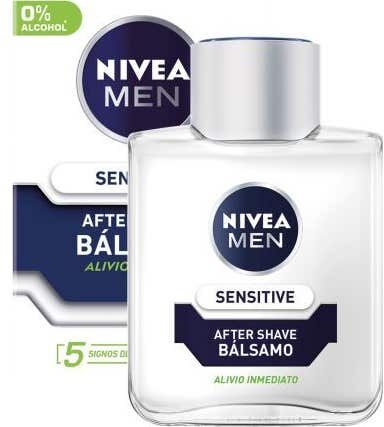 NIVEA Men Sensitive After Shave Bálsamo 0% Alcohol 100ml