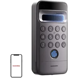 SwitchBot, Zutrittskontrolle, Tastatur für das Keypad Vision Pro (Elektronische Zahlenkombination, Fingerabdruck)