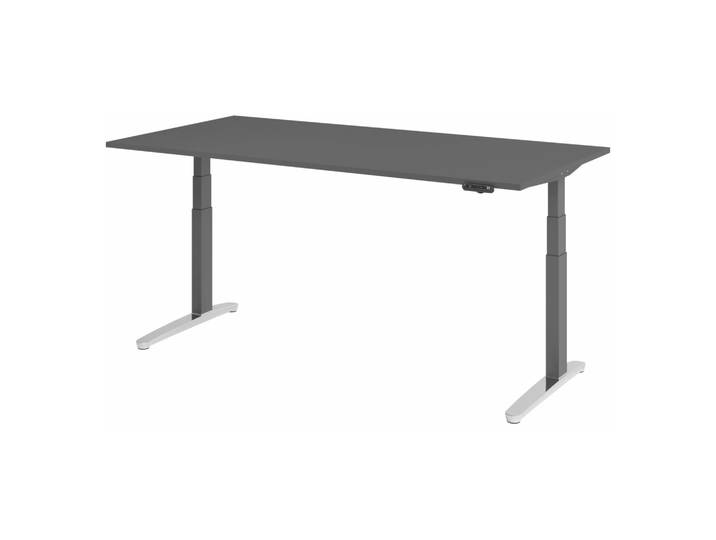 XBHM 2E GC 200x100 Schreibtisch elektrisch höhenverstellbar 200 x 100 elektrisch höhenverstellbar Graphit