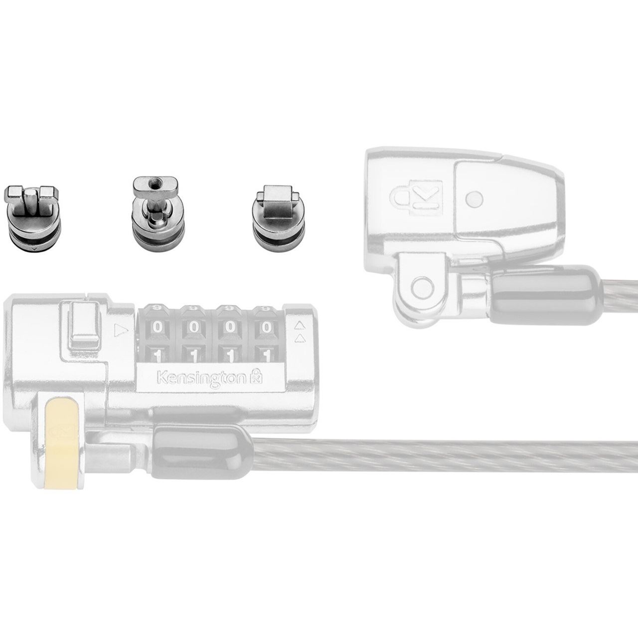 Kensington ClickSave Verankerung 3-in-1 T-Bar-Wedge-Nano