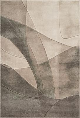 MDA Rugs Urben Veil Collection Abstract Beige/Green Modern Area Rug