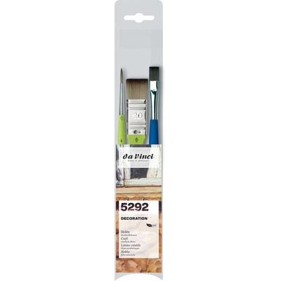 da Vinci Pinselset HOME DECO Hobby & Craft, 3er Set