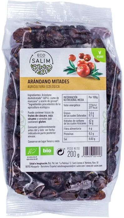 Eco-Salim MIRTILO VERMELHO DESHIDRATADO BIO 200g