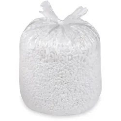 VEPATIM 200x Mülleimerbeutel Müllbeutel 60 Liter 60 x 72 cm 'L' weiß