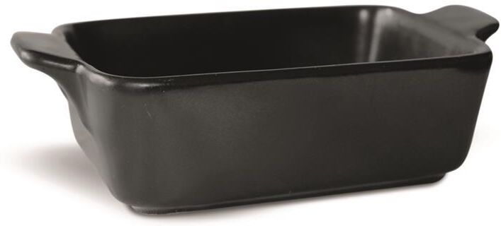 Mps Tegame Rettangolare 13 x 8,2 cm Stoneware Nero Opaco