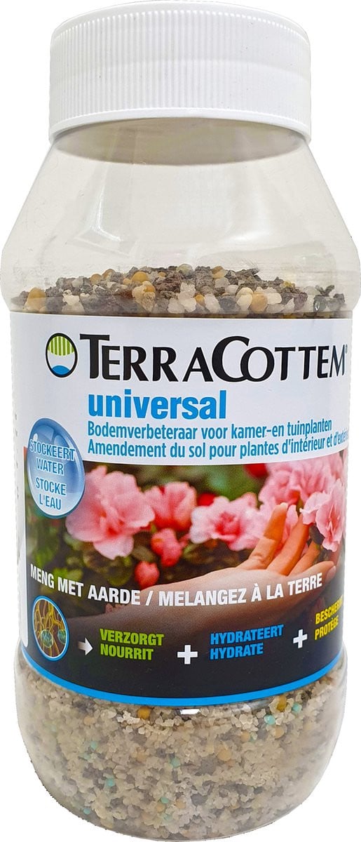 TerraCottem bodemverbeteraar met watergelkristallen en meststoffen - 750 g