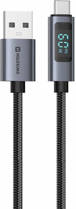 CABO SWISSTEN LCD USBC USBA 1.5M