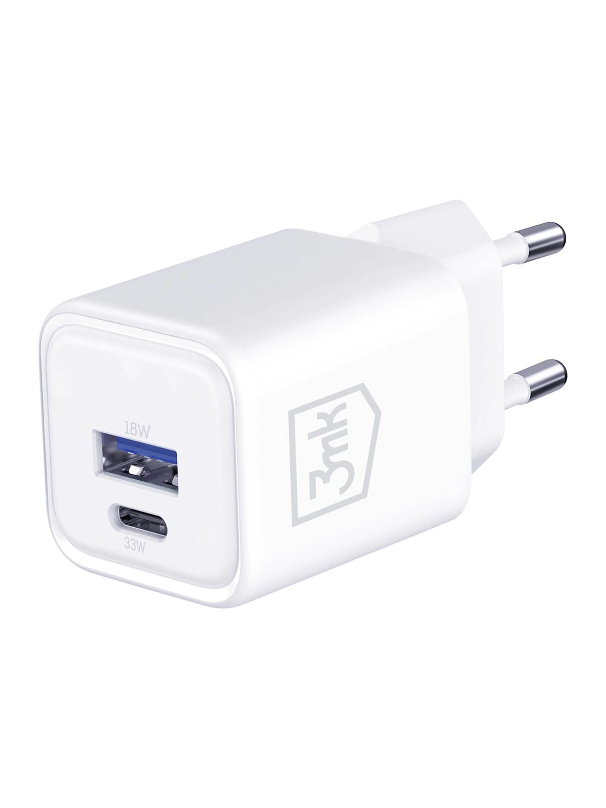 3mk Hyper power adapter - GaN - USB USB-C - 33 watt