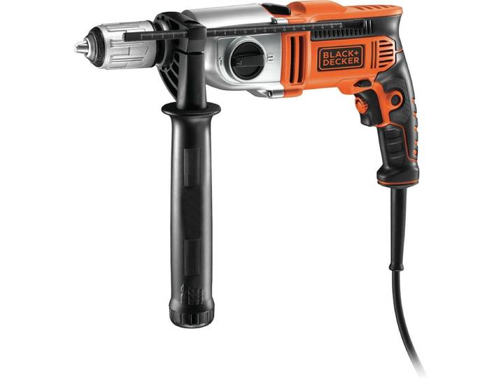 BLACK+DECKER 910W Klopboormachine met 2 snelheden - KR911K-QS