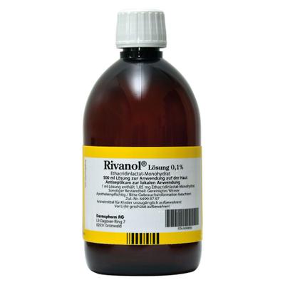Rivanol Lösung 0,1% 500 ml