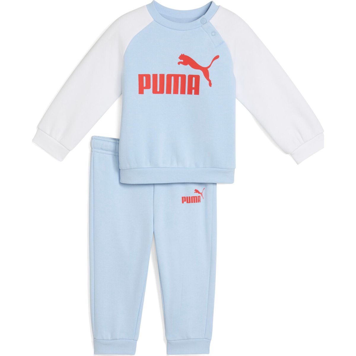 Puma Minicats Essentials Raglan Crew Set FL INF haute tropic (48) 80 686281-48-80