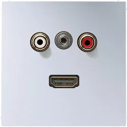 Jung Multimedia-Anschluss alu MA AL 1082 MAAL1082