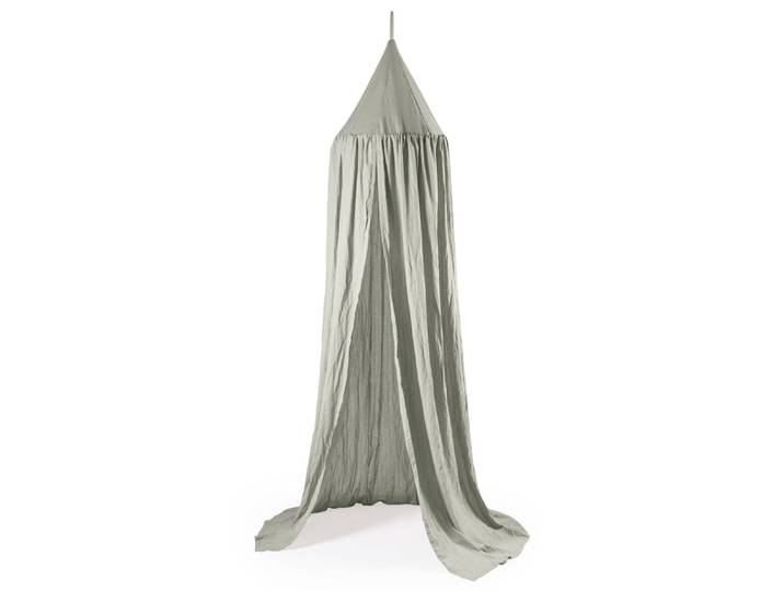 Betthimmel Dobby Mist Green