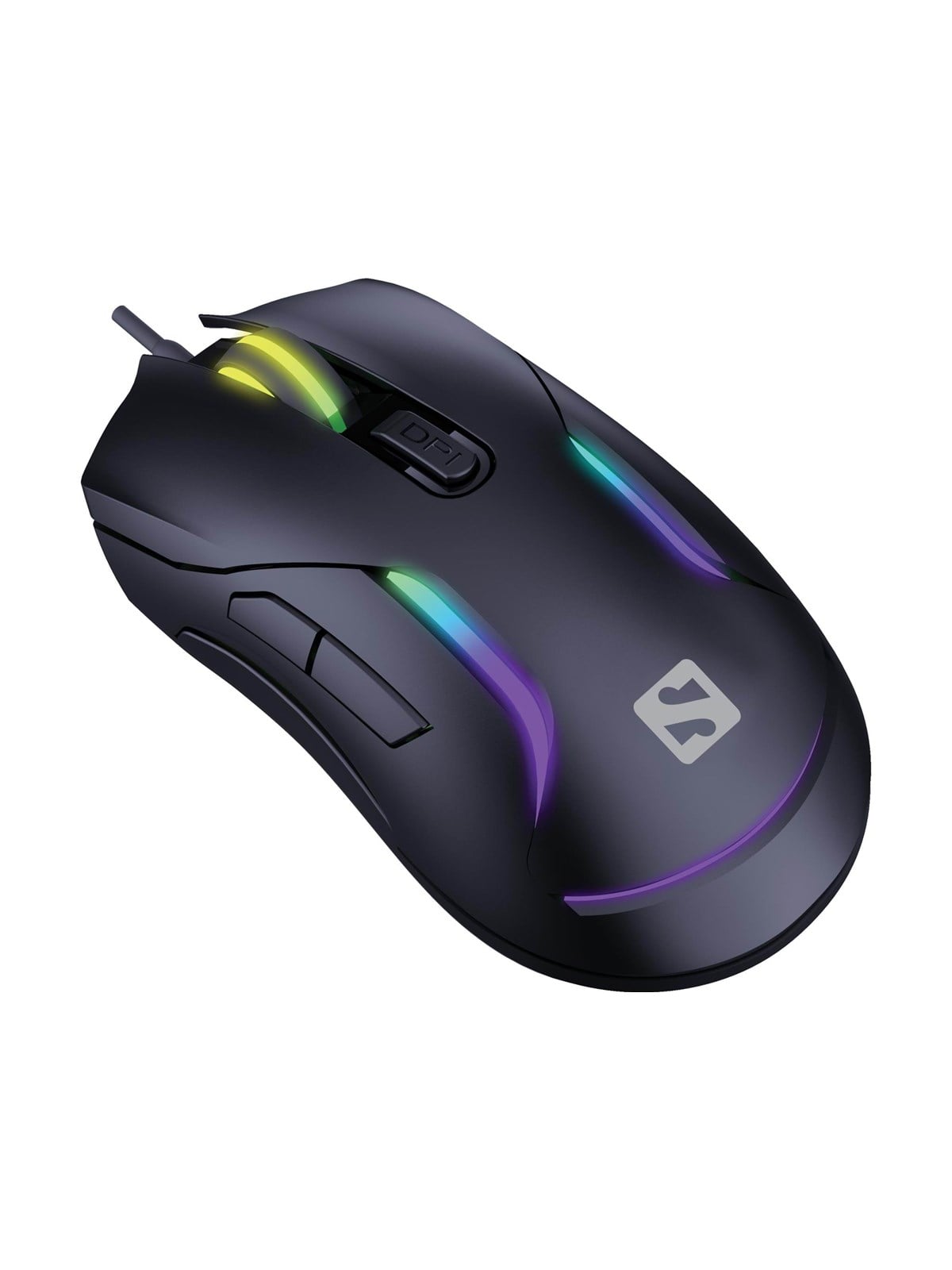 Sandberg LightFlow 6D - Gaming Maus (Schwarz)
