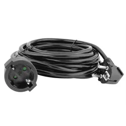 REV RITTER Verlängerungskabel 3m schwarz
