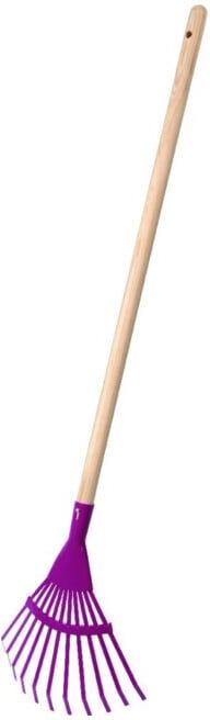 floraworld Balai éventail enfant avec manche 11 dents (011124)