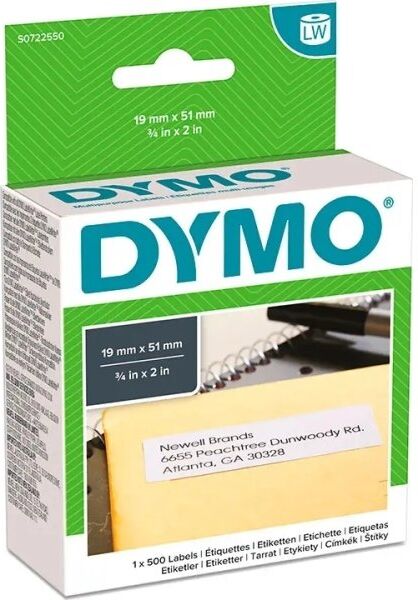 Dymo Lw Universal-Etiket 19x51 Mm
