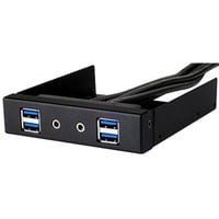 SST-FP32B-E, Frontpanel schwarz