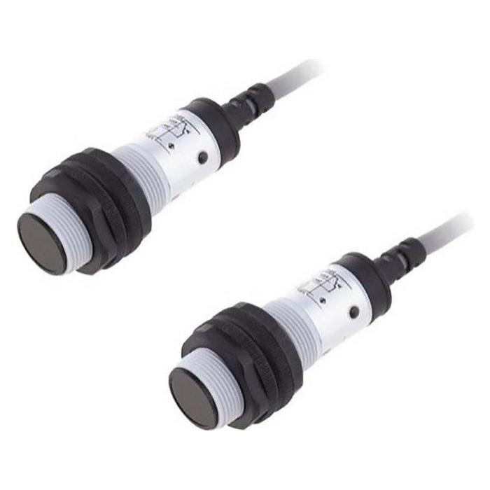 RS PRO zylindrisch Optischer Sensor, Durchgangsstrahl, Bereich 10 m, PNP Schliesser/Öffner Ausgang, A (Sensor) (2044003)