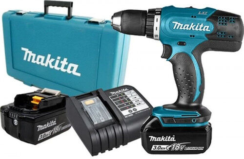 Makita DDF453SFE Perceuse visseuse LXT (2x 3,0Ah/18V)